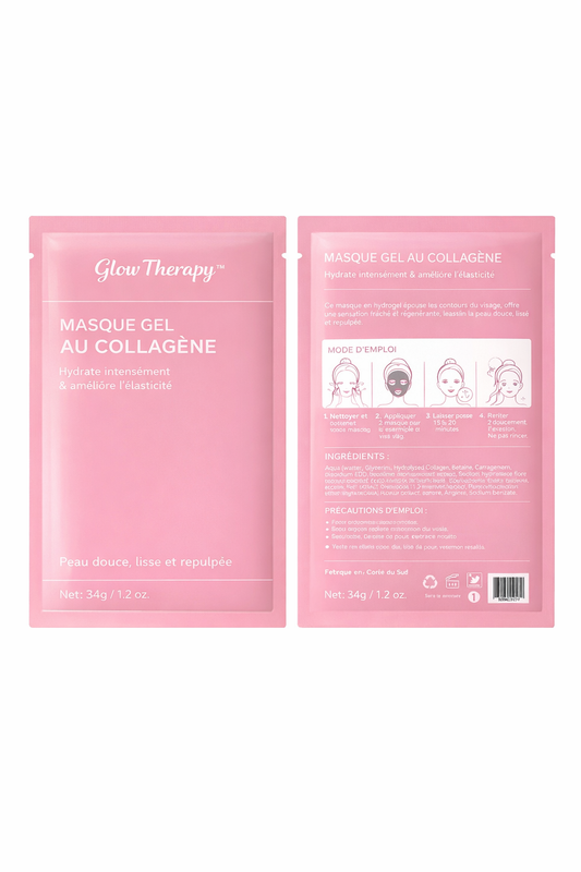 MASQUE GEL COLLAGÈNE HYDRATANT | GLOW THERAPY™